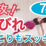 【短期集中ダイエット】１週間で痩せる・ウエストくびれ・肩こりも解消するエクササイズ！即効お腹痩せ／自宅で静かにできる／道具なし