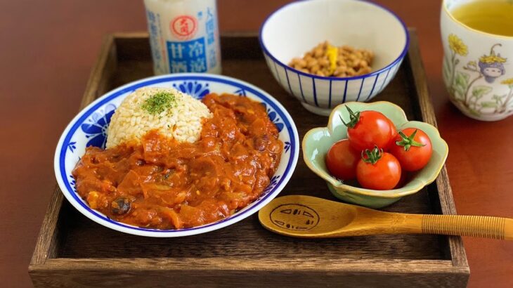 簡単おいしい【サバ缶カレー】ダイエット中の晩ごはん♪