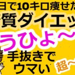 【糖質ダイエット！超簡単！】彩り酢イカ〜お腹いっぱい食べて呑んで〜100日で10キロ減量！