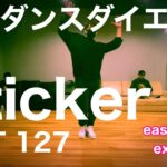 Sticker/NCT 127に合わせて簡単ダンスエクササイズ♪楽しみながらダイエットしよう！zumba easy dance exercise fitness dance workout kpop