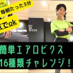 【燃やそ！脂肪！！】B-CORETOKYO簡単エアロビクス！毎朝3分チャレンジ！全身脂肪を燃やそう！#有酸素運動  #山口絵里加 #エアロビクス  #ダイエット