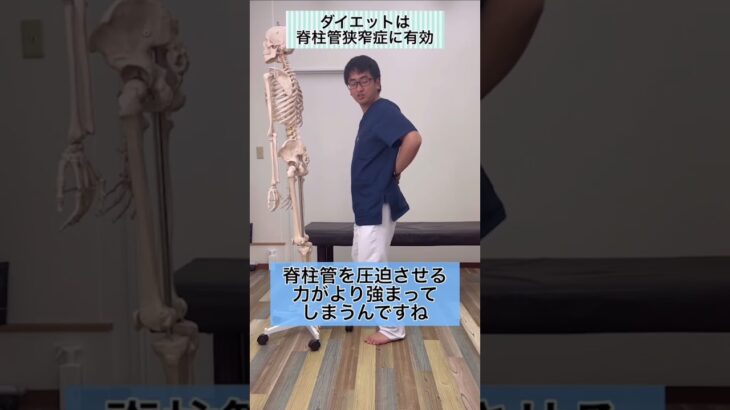 脊柱管狭窄症にダイエットは重要か？体重落とすだけだと危険です。#健康 #脊柱管狭窄症 #腰痛