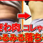 【下っ腹撃退】うきわ肉をごっそり落とすならコレやってください【ダイエット,皮下脂肪】