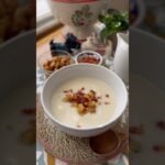 Chilled Cauliflower Soup – 冷製カリフラワースープ #cooking #soup #ketorecipes #簡単レシピ #スープ #ダイエット