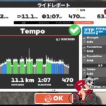 【Zwift】ﾌﾞｴﾙﾀ・ｱ・ｴｽﾊﾟｰﾆｬのｱｰｶｲﾌﾞ観ながらトレーニング！【ダイエット / vlog】