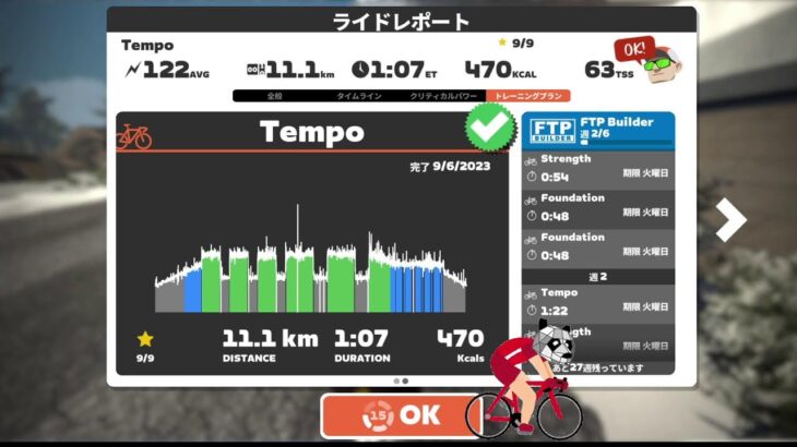 【Zwift】ﾌﾞｴﾙﾀ・ｱ・ｴｽﾊﾟｰﾆｬのｱｰｶｲﾌﾞ観ながらトレーニング！【ダイエット / vlog】