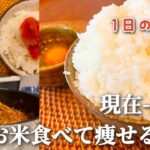 【現在-10kg】アラフォーのお米ダイエット記録🍚 お米食べてもやせる理由解説します！