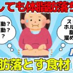 【有益スレ】体重は減るのに体脂肪が減らない！ 体脂肪を落とす食材５選 part１【ゆっくり解説】